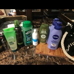 Various beauty products